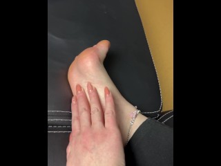 My cute feet from my POV for your foot fetish adventure