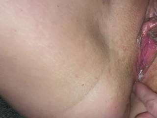 Wife gets another tinder creampie 