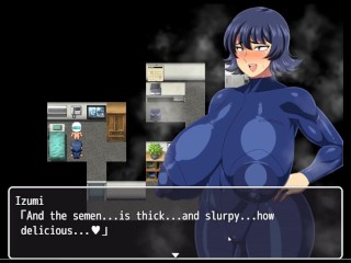 Shipwrecked Spaceship Todoroki [Monthly Patreon Hentai game] Ep.19 watching big cock in the shower