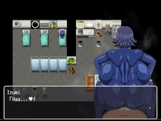 Shipwrecked Spaceship Todoroki [Monthly Patreon Hentai game] Ep.19 watching big cock in the shower