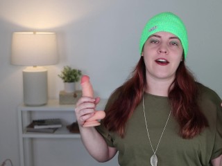 Sex Toy Review - Realistic Dildo with Strong Suction Cup - With Lube and Storage Bag