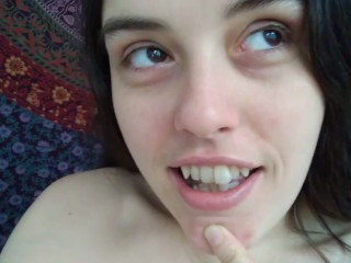 PinkMoonLust Hairy Camgirl Talks About Receiving Oral Sex on Pink Pussy Lips Stubborn Clit Clitoris 