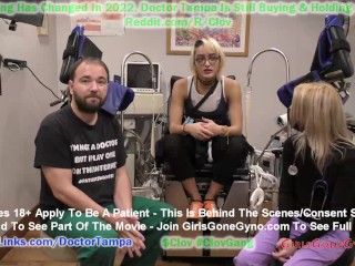 Channy Crossfire Embarassed, Gets Yearly Gyno Exam Physical From Doctor Tampa & Nurse Stacy Shepard!