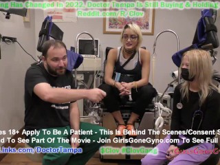 Channy Crossfire Embarassed, Gets Yearly Gyno Exam Physical From Doctor Tampa & Nurse Stacy Shepard!