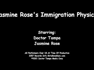 Sexi Mexi Jasmine Rose's Humiliating Green Card Physical From Doctor Tampa Caught On Tiny Cameras!