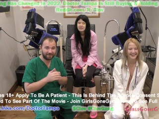 Alexandria Wu Gets Humiliating Gyno Exam Required 4 New Students Doctor Tampa & Nurse Stacy Shepard