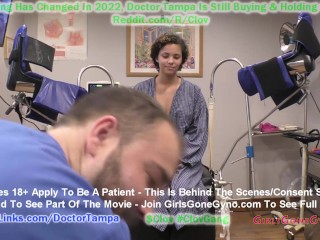 Rebel Wyatt Gets Humiliating Gyno Exam Required For New Students By Doctor Tampa On Tiny Cameras!!!!