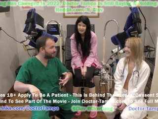 Become Doctor Tampa, Give Alexandria Wu Mandatory New Student Gyno Exam W/ Nurse Stacy Shepard Help!