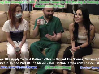 Become Doctor Tampa, Give Blaire Celeste Yearly Gyno Exam Physical W/ Help From Nurse Stacy Shepard