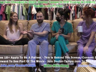 9 Month Pregnant Nurse Nova Maverick Let Doctor Tampa & Nurse Stacy Shepard Play Around With Ultraso