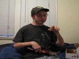 Solo Male Goes Down Under on Some Aussie Snacks and Gags