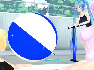 Imbapovi - Body Inflation into Beach Ball