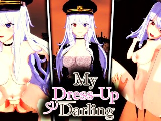 (POV) BLACK LOBELIA HENTAI COSPLAY MY DRESS UP DARLING