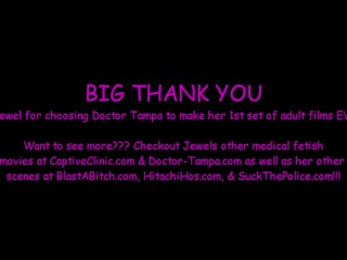 Ebony Teen Jewel Gets Yearly Gyno Exam Physical By Doctor Tampa & Nurse Stacy Shepard GirlsGoneGyno