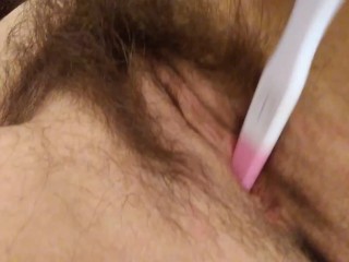 Do I Smell Pregnant? Pregnancy Test Knocked Up Roleplay PinkMoonLust Masturbates Plastic Preggo Test