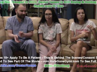 Angel Santanas 2022 Yearly Gyno Exam With Doctor Tampa &Chaperone Nurse Aria Nicole Caught On Camera