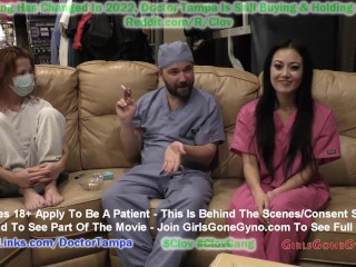 Blaire Celeste Gets Yearly Gyno Exam From Doctor Tampa & Nurse Stacy Shepard Caught Little Cameras!!