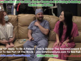 Blaire Celeste Gets Yearly Gyno Exam From Doctor Tampa & Nurse Stacy Shepard Caught Little Cameras!!