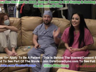 Blaire Celeste Gets Yearly Gyno Exam From Doctor Tampa & Nurse Stacy Shepard Caught Little Cameras!!