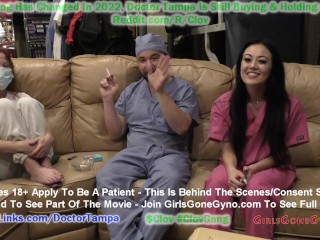 Blaire Celeste Gets Humiliating Gyno Exam Required 4 New Students By Doctor Tampa & PA Stacy Shepard