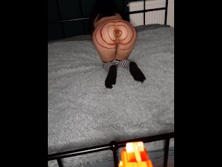 Nerf shot on that ass