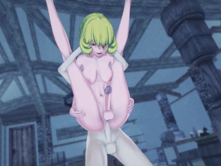 Overlord - Futa Naberal Gamma vs Futa Clementine