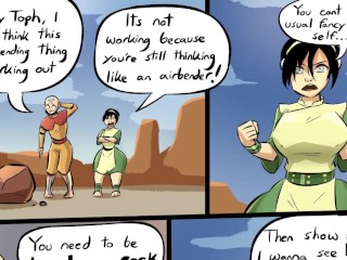 Avatar The Last Air Bender - Hard Work Grown up Parody Porn Comic