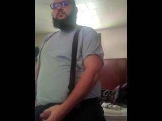 Fully clothed fat arab masterbating 