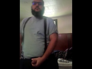 Fully clothed fat arab masterbating 