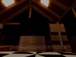 Hot Babe Tits Out With Micro Thong Cowgirl POV Riding Grind Fuck Lap Dance VRChat Metaverse