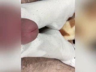 Cum twice part II (2 crew socks sockjob) OF- /gwsocks