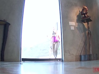 ANALIZED - Curvy Amber Peach & PAWG Emma Heart get Kinky in HOT Anal Threesome