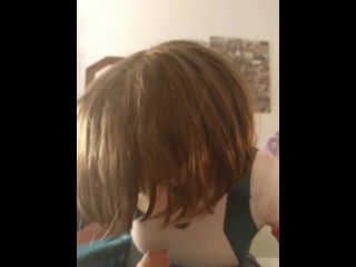 Ochaco Uraraka helping a fan to feel a bit better ^-^ (cosplay facial cumshot) - Shirotaku Kigurumi