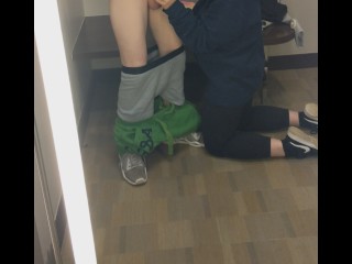 Heather Kane Makes Mall Employee Cum in Changing Room