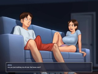 Summertime Saga: She Got Caught  Watching Porn And Masturbating-Ep103