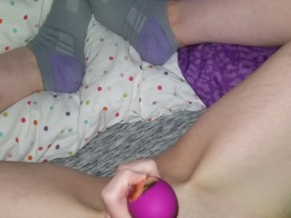 Teasing pussy POV in ankle socks