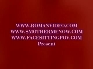 Sandra Romain and several Mistresses face sitting ass grinding on slaves faces and orgasm while ride