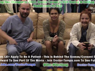 Become Doctor Tampa, Give Angel Santana 1st Gyno Exam EVER Caught On Camera For You To Jerk It Too!!