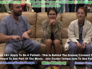 Become Doctor Tampa, Give Angel Santana 1st Gyno Exam EVER Caught On Camera For You To Jerk It Too!!