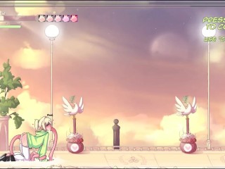 Max The Elf [Pornplay Hentai game] Ep.3 cute elf pegged by cheerleader fairy angel