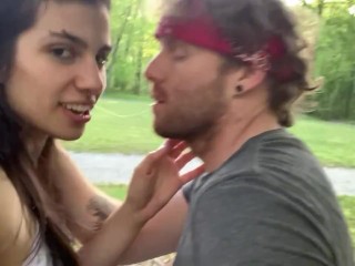 getting frisky on the park bench (part 1)