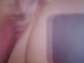 Teasing My dripping wet cunt 