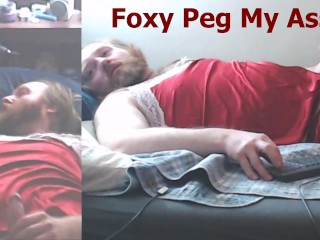 Foxy Peg My Ass Soaks Red Sexy Nighty in Golden Shower Part 3