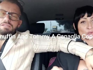 They have sex in the car