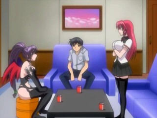 Hentai Pros - Shinigami Mina Will Spare Akitoshi Only If He Knocks Up His Stepsister Hitomi