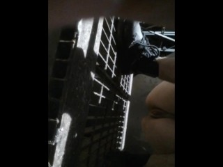 Old video Pissing at work on the graveyard shift