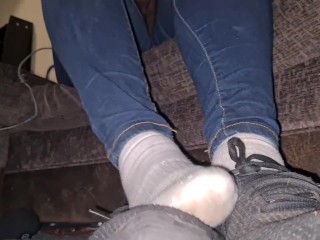 day 5 of worn sock order. #socksfetish #dirtysocks #smellysocks #feet #footfetish #wornsocks 