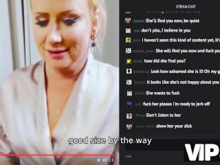 VIP4K. Perv sneaks into math teachers apartment and they have sex