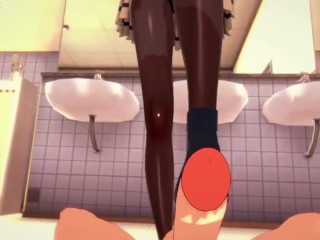 Hentai POV Feet Tomoko Kuroki WataMote