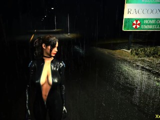 RE2, Claire Sexy BSAA Catsuit